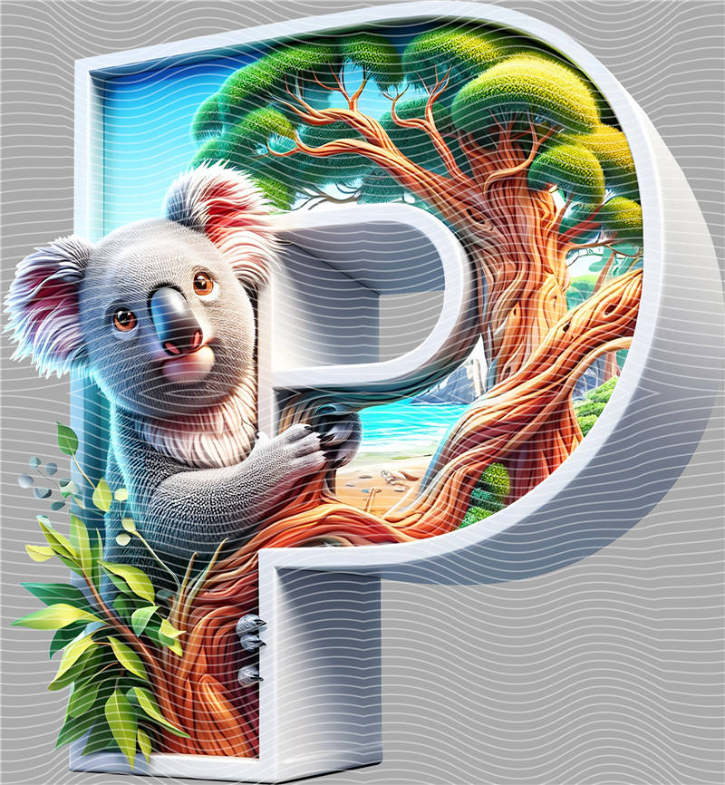 Letters A to Z and Number-AZ 61